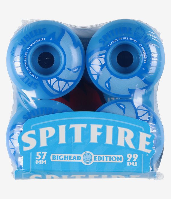 Spitfire Neon Bigheads Classic Kółka (neon blue) 57mm 99A czteropak