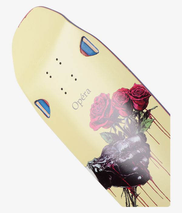 Opera Grip 9.5" Skateboard Deck (beige)