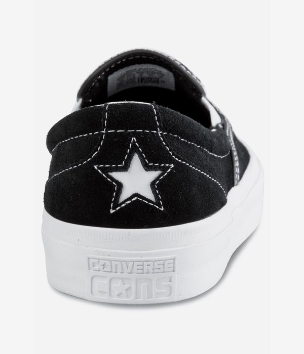 Shop Converse CONS One Star CC Slip Shoes (black white black) online |  skatedeluxe
