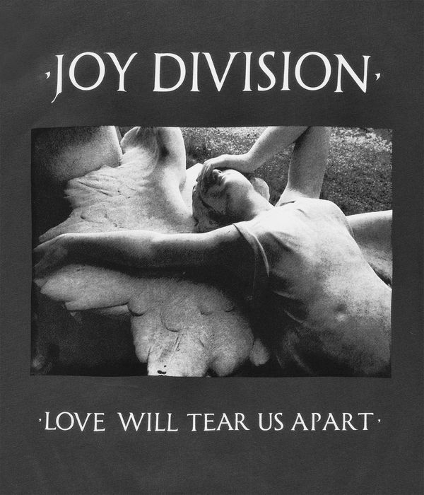 Amplified Joy Division Love Will Tear Us Apart T-Shirt (charcoal)