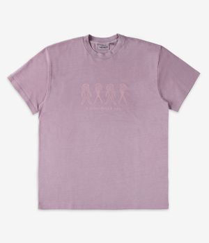 Carhartt WIP Terrestrial Organic T-shirt (pink fog hortensia pigment garme)