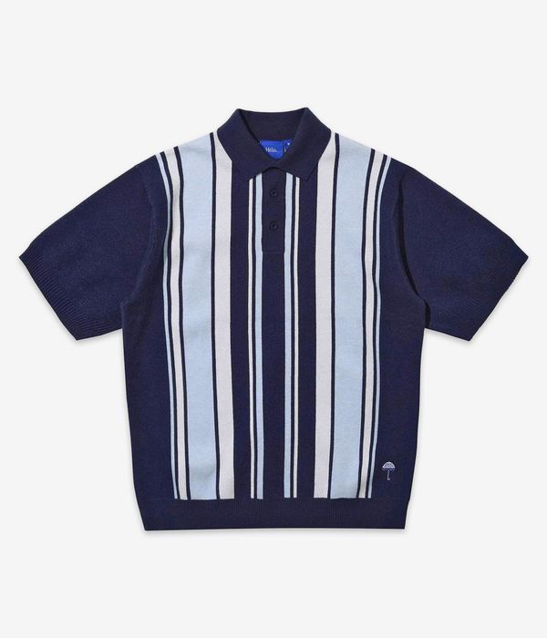 Hélas Bronx Knit Polo-Shirt (navy)