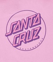 Santa Cruz Partial Dot Felpa Hoodie women (fondant pink)