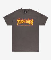 Thrasher Flame T-Shirty (charcoal)