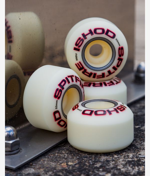Spitfire Formula Four Ishod Lock In Classic Roues (natural) 53 mm 99A 4 Pack