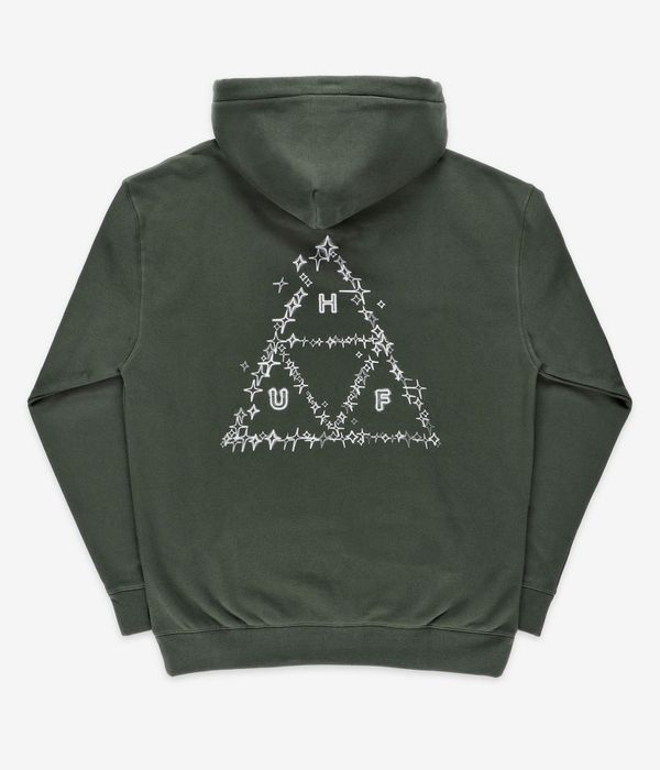 HUF Gleam Sudadera (hunter green)