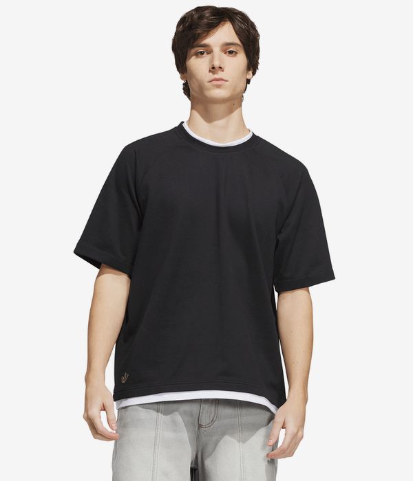 adidas Tyshawn Premiere T-Shirt (black white)