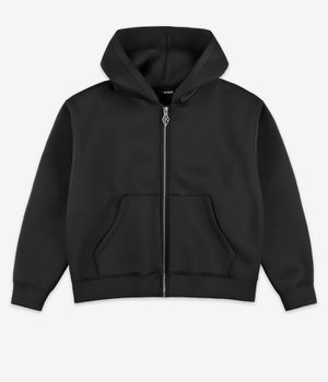 HAN KJØBENHAVN Neoprene Zip-Hoodie (black)
