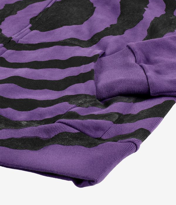 Carpet Company Spiral Felpa Hoodie con zip (purple)