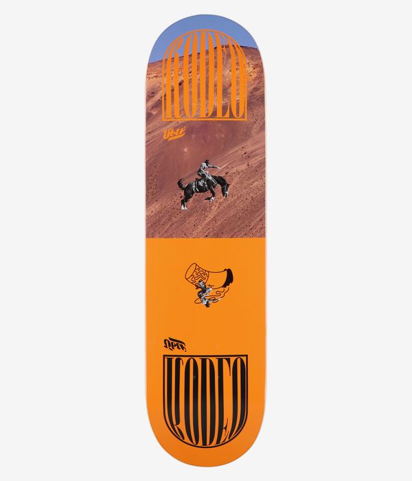 Über Rodeo Twin Tail 8.375" Tabla de skate (orange)