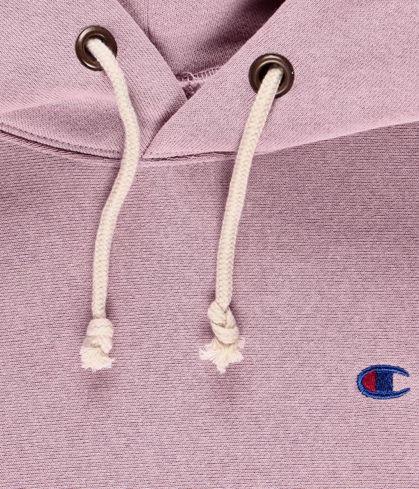 Champion Reverse Weave Mini C Logo Bluzy z Kapturem (pink)