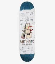Anti Hero Trujillo Recycling 8.38" Skateboard Deck (white)
