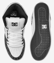 DC Pure High Top WC Shoes (black white monogram)