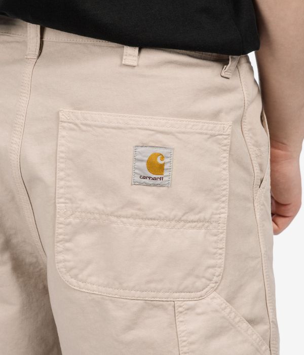Carhartt WIP Single Knee Newcomb Shorts (fleur de sel garment dyed)