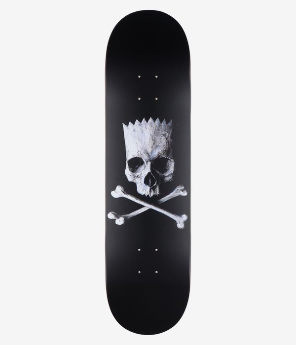 Zero Camp Bart 8.25" Skateboard Deck (black white)