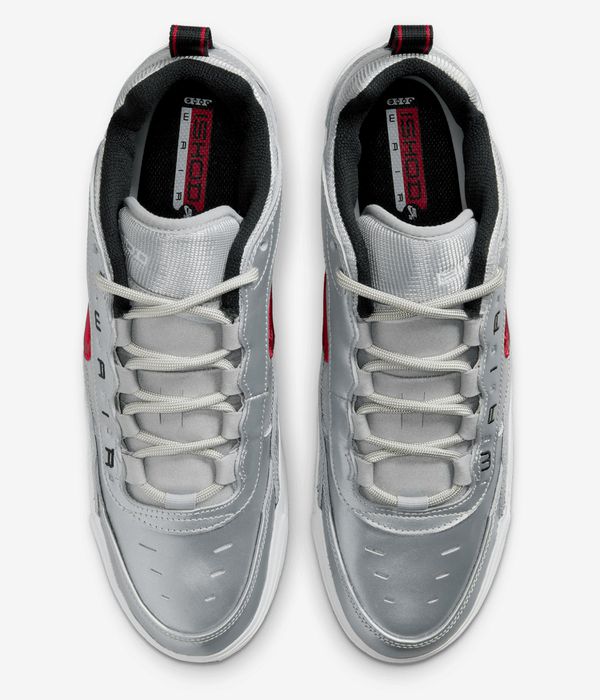 Nike SB Air Max Ishod 2 Scarpa (metallic silver versity red)
