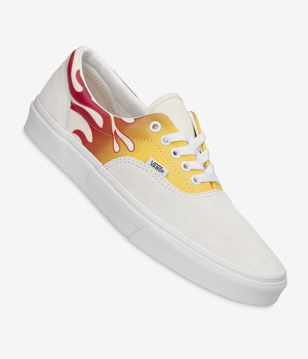 Shop Vans Era Shoes (flame white) | skatedeluxe