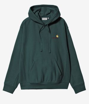Carhartt WIP American Script Hoodie (conifer)