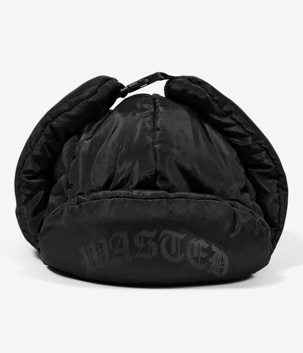 Wasted Paris Kingdom Puffer Chapka Beanie (black)
