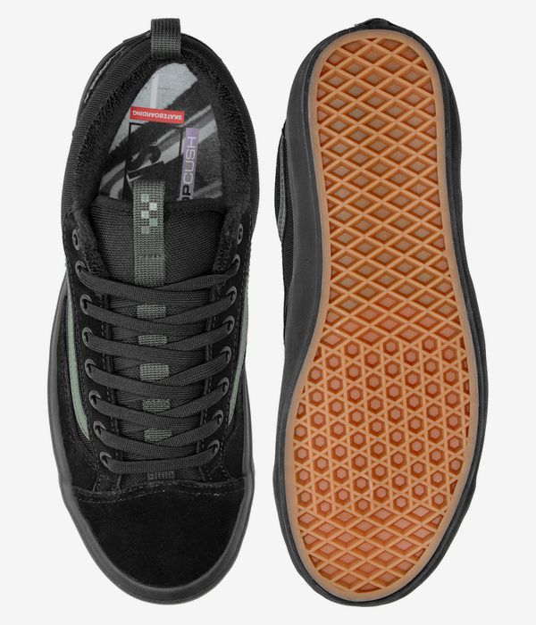Vans Skate Old Skool 36+ Atiba Chaussure (black dark green)
