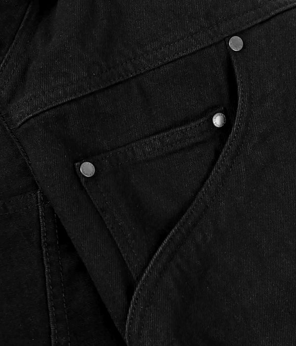 Dime Hooded Denim Jacket (black)