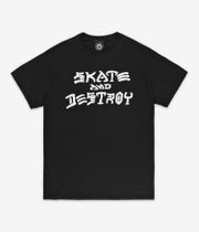 Thrasher Skate & Destroy Camiseta (black)