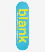 Enjoi Blank 8.25" Planche de skateboard (yellow blue)