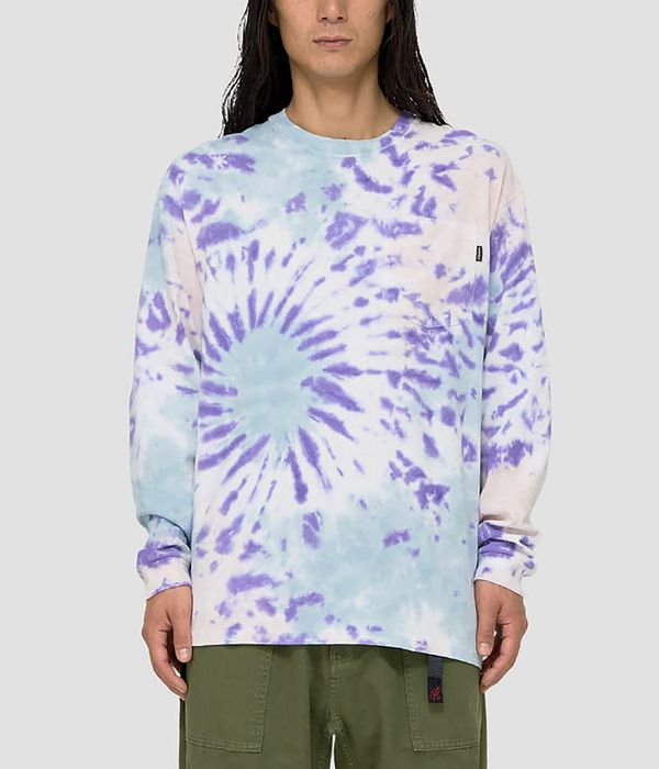 Gramicci Pocket Top z Długim Rękawem (blue tie dye)