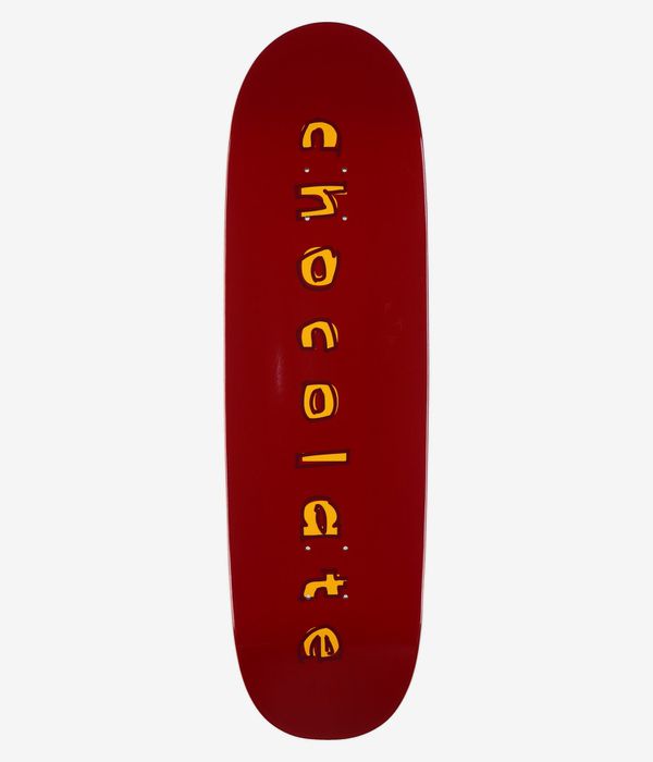 Chocolate Aikens Comic Loveseat 9" Planche de skateboard (red)