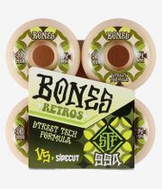 Bones STF Retros V5 Rollen (white green) 54mm 99A 4er Pack