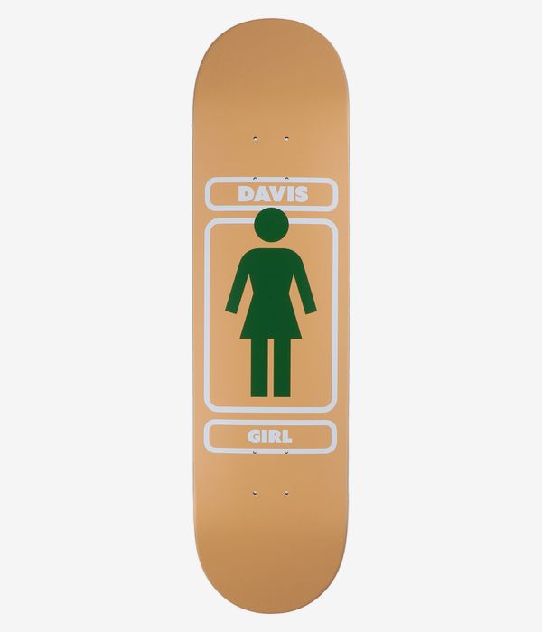 Girl Davis 93 Til Khaki To Shacky OG 8.25" Skateboard Deck (orange)