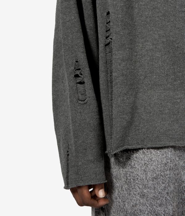 Wasted Paris Destroy Never Comes Sweatshirt (charcoal)