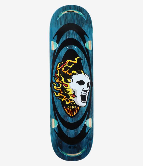 Opera Woolley Screaming Mask 9" Tavola da skateboard (multi)