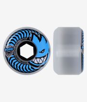 Spitfire Conical Full Wheels (clear blue) 54mm 80A 4 Pack