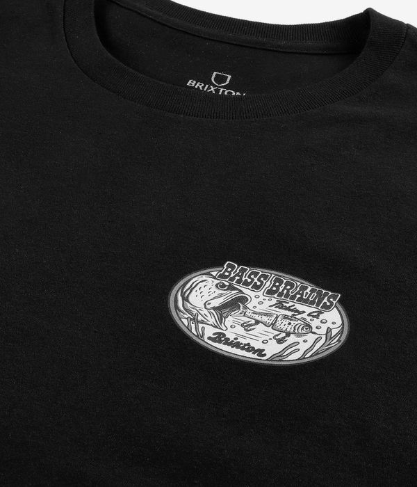 Brixton Bass Brains Swim T-Shirt (black)