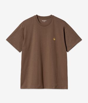 Carhartt WIP Chase Camiseta (chocolate gold)