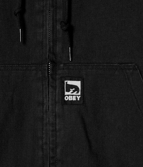 Obey Randy Jacket (black faded wash)