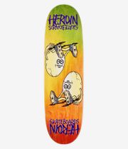 Heroin Skateboards Symmetrical Egg 8.75" Skateboard Deck (rainbow)