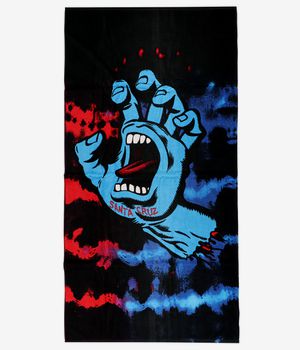 Santa Cruz Screaming Hand Towel (tie dye)