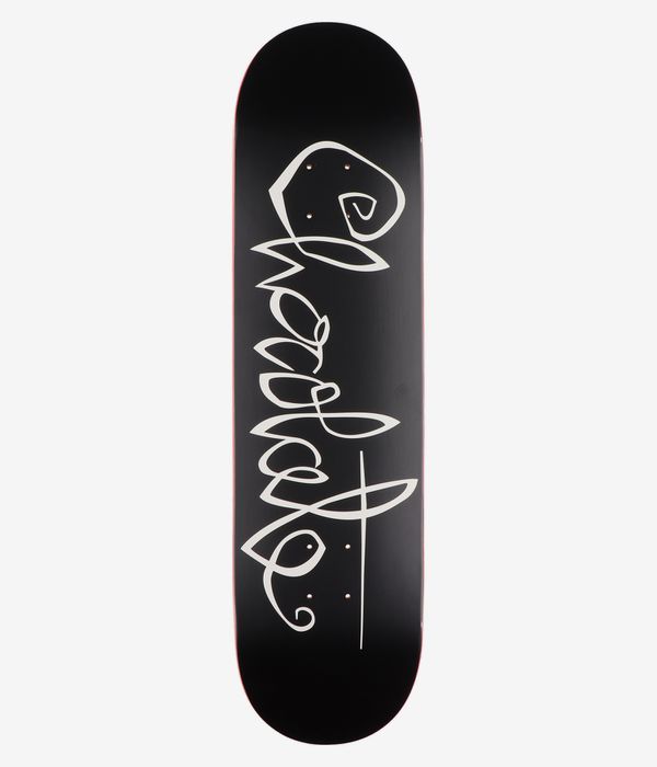Chocolate Roberts OG Script Twin Tip 8.25" Skateboard Deck (black)