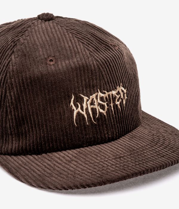 Wasted Paris Oshyn Feeler Corduroy Casquette (ice brown)