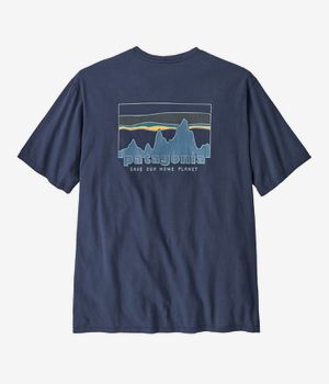 Patagonia 73 Skyline Organic T-Shirt (new navy)
