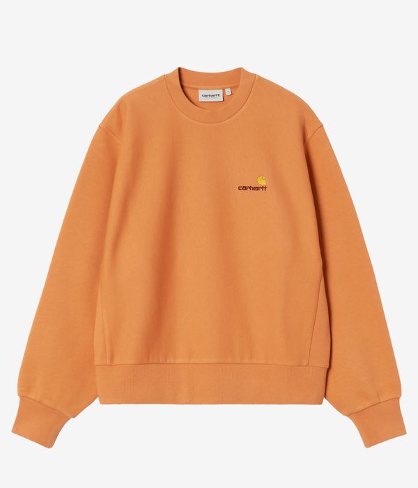 Carhartt WIP W' American Script Felpa women (redhaven)