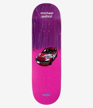 Enjoi Pulizzi Auto Zone 9" Skateboard Deck (pink purple)