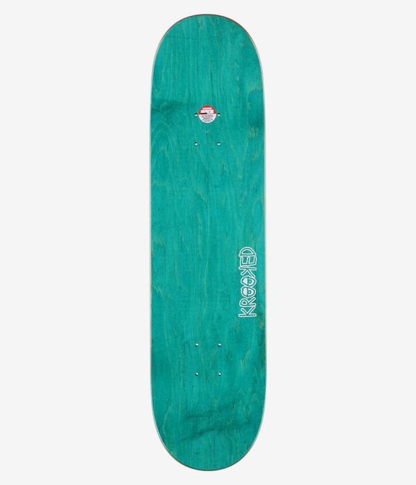 Krooked Team Easy Rider Eyes 8.25"" Planche de skateboard (green)