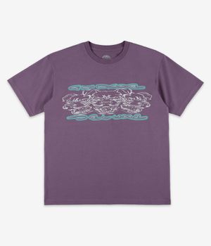 skatedeluxe Hounds T-Shirt (plum)
