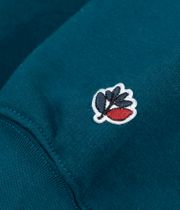 Magenta Script Sweatshirt (petrol blue)