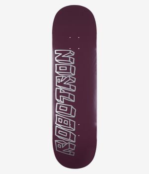 Robotron Boring Graphic 8.5" Skateboard Deck (burgundy)