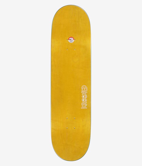 Krooked Barbee Water Color 8.62" Skateboard Deck (multi)