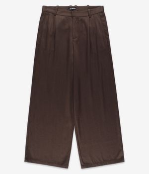 HAN KJØBENHAVN Relaxed Tencel Pants (dark brown)